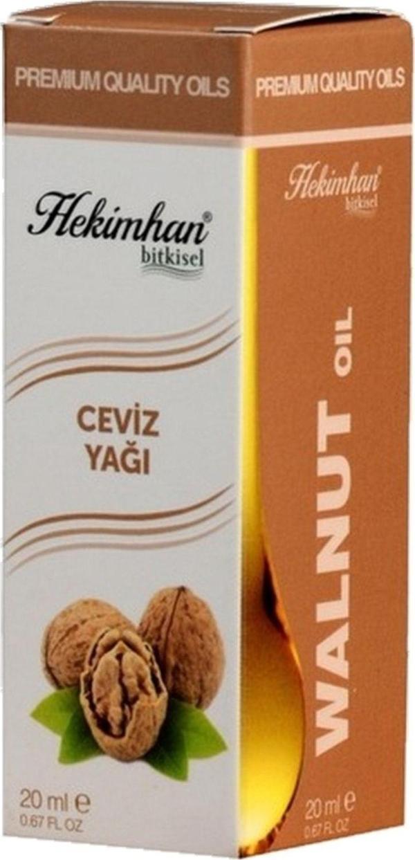 Hekimhan Bitkisel Ceviz Yağı 50 Ml 12 Adet (1 Koli) - Image 1