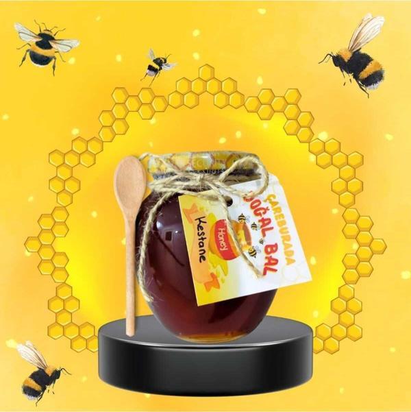 Çare Burada Kestane Balı 450 Gr Kastamonu Bölgesi - Image 1