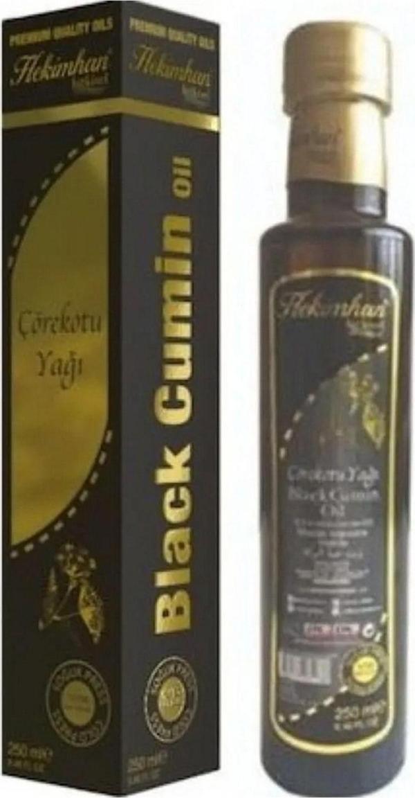 Hekimhan Bitkisel Çörekotu Yağı 250 Ml 2 Adet - Image 1