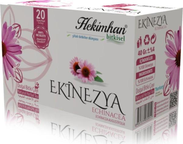 Hekimhan Bitkisel Ekinezya 20'Li Süzen Poşet Çay Sallama Bitki Çay, Demleme Bitki Çayı - Image 1