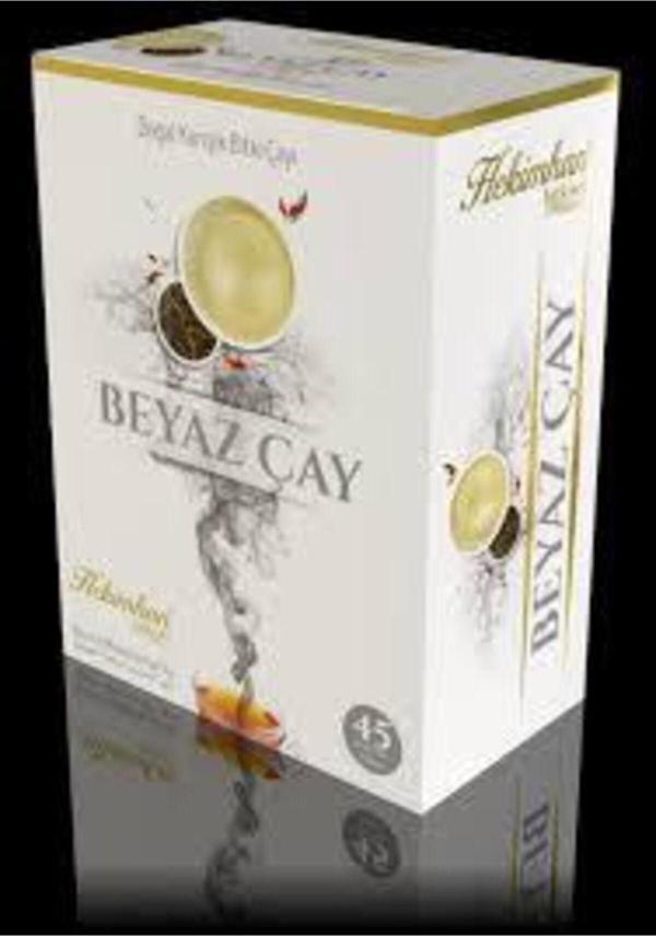 Doğalsan Hekimhan Beyaz Çay 45 Süzen Poşet Hologramlı Yeni Tarihli Orijinal Ürün - Image 1