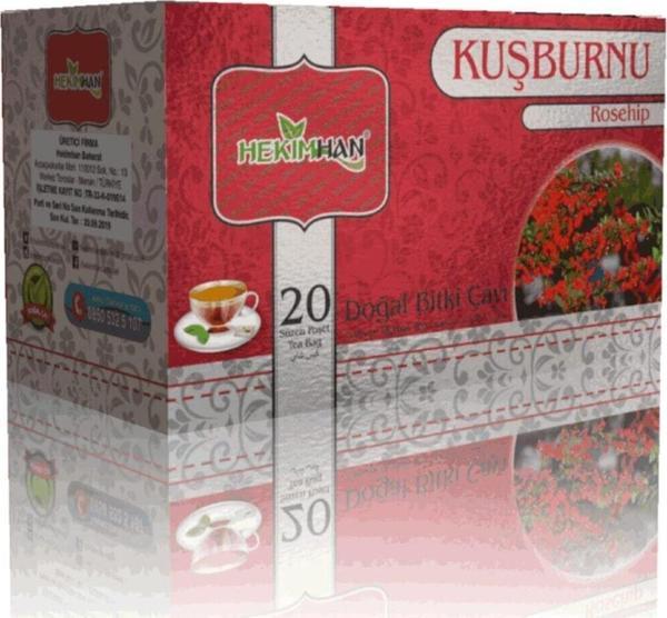 Hekimhan Bitkisel Hekimhan Kuşburnu Çayı - Image 1