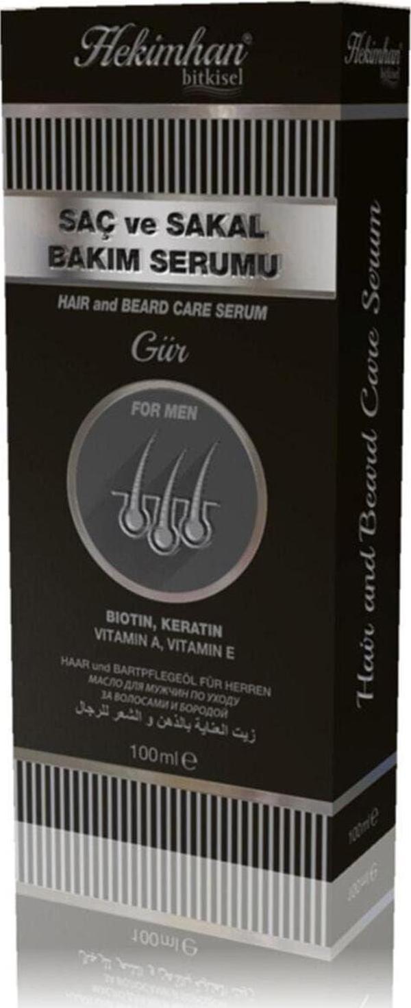 Hekimhan Bitkisel Hekimhan Sakal Ve Bıyık Bakım Serumu 125 Ml - Image 1