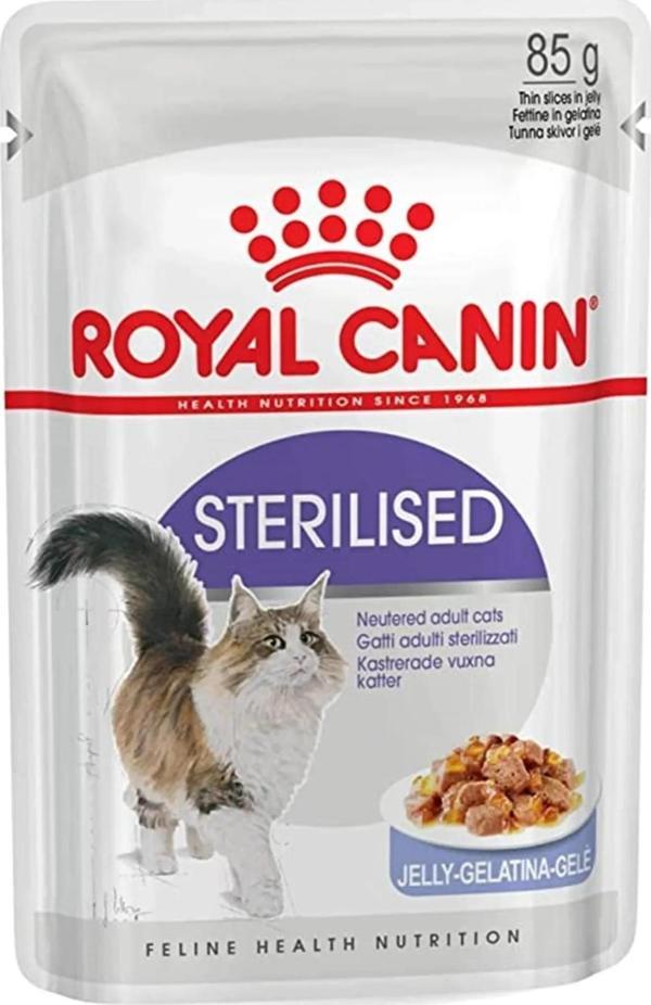 Royal Canin Sterilised Jelly Pouch Yaş Kedi Maması 85 Gr - Image 1