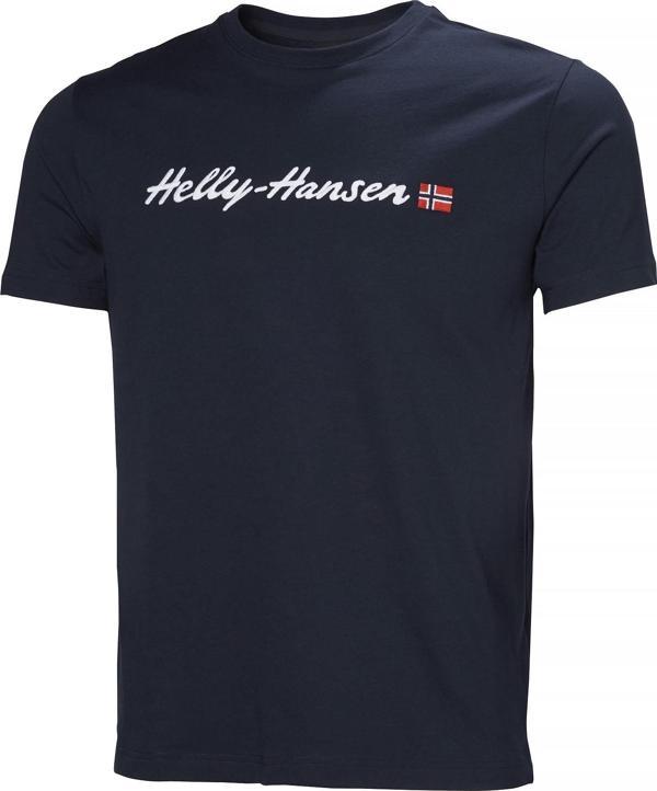HELLY HANSEN CORE GRAPHIC T -SHIRT 2.0 HHA.54599Navy - Image 1