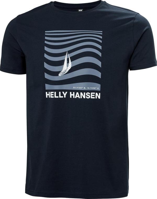 HELLY HANSEN SHORELINE T-SHIRT 3.0 HHA.54601Navy - Image 1