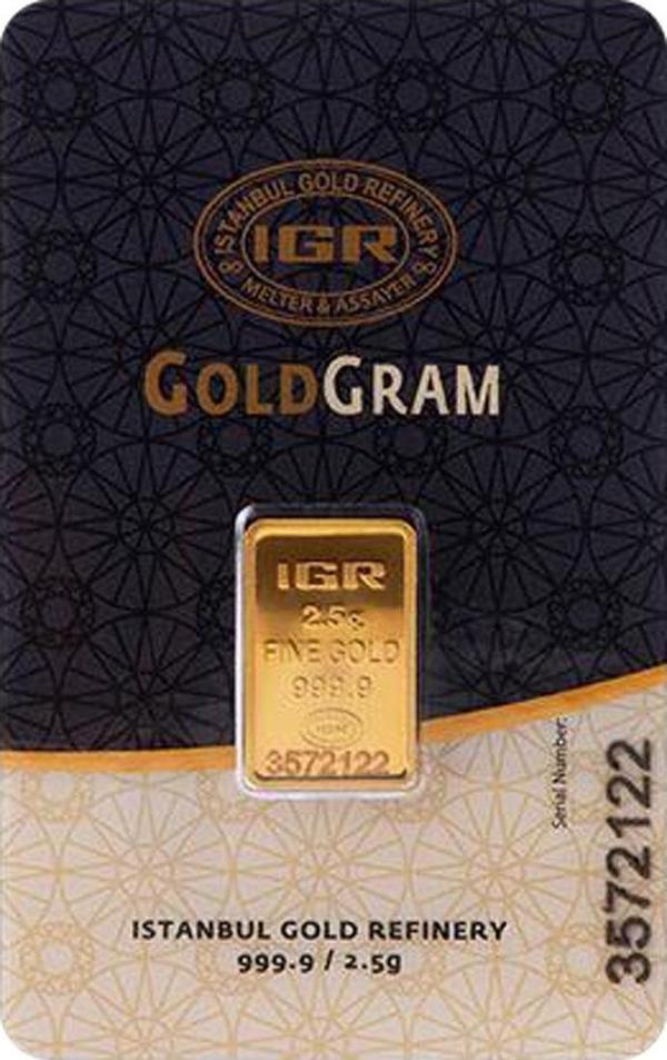RimaGold 2.5 gr 24 Ayar 999.9 Milyem İAR Gram Altın - Image 1