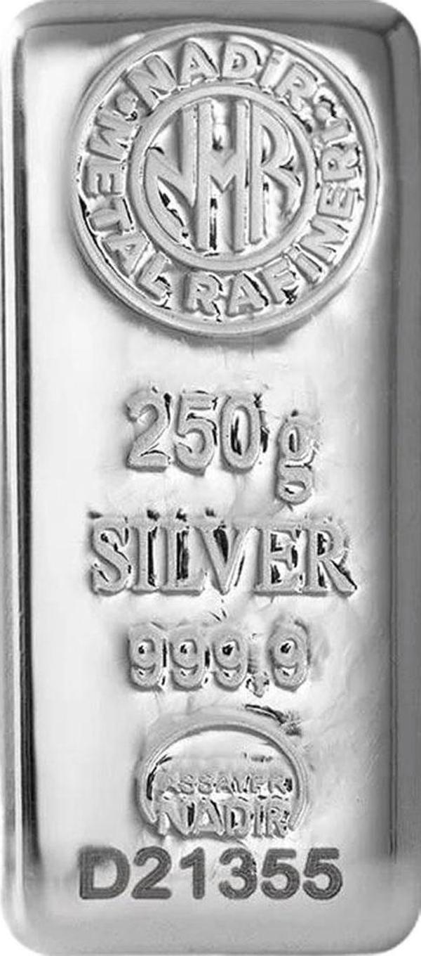 RimaGold NadirGold 250 Gr Gümüş Külçe - Image 1