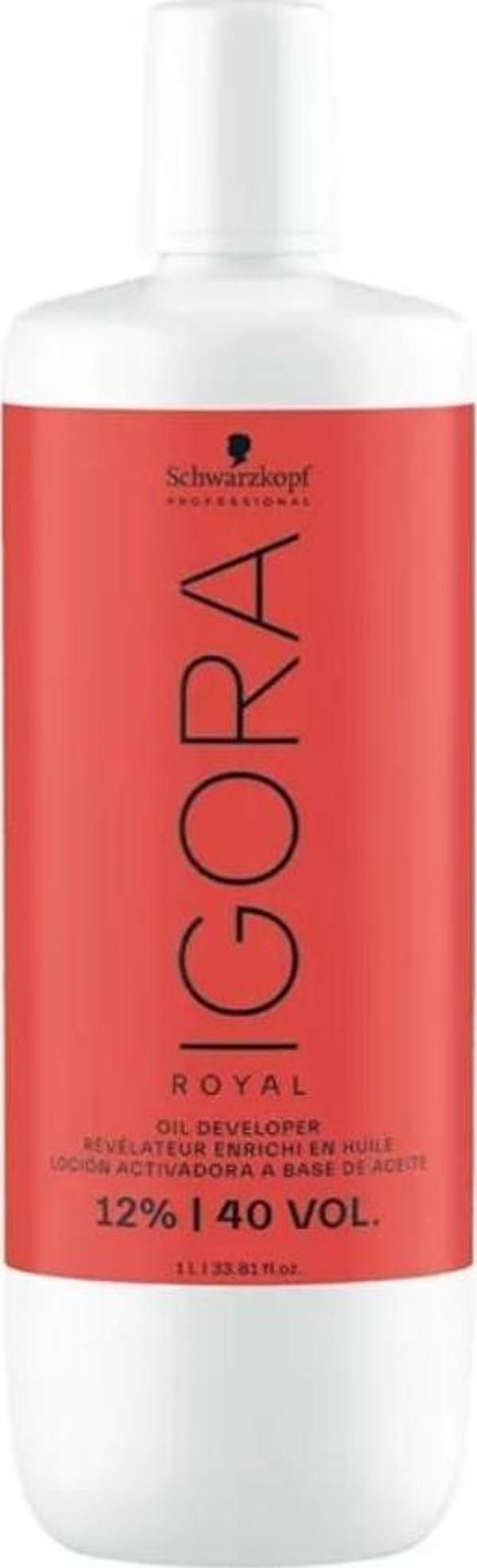 Schwarzkopf Igora Royal Yağ Bazlı Oksidan 1000 Ml 40 Volüm %12 - Image 1