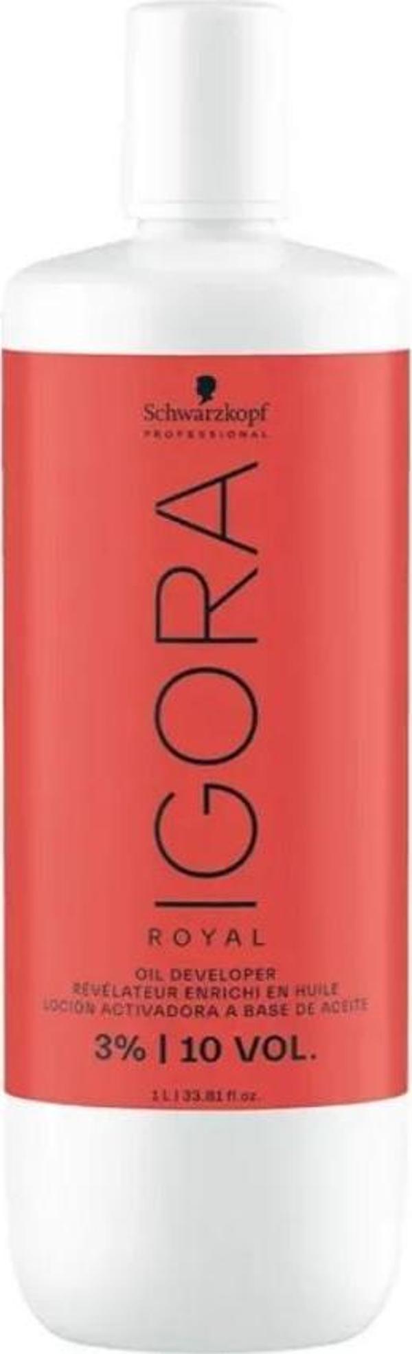 Schwarzkopf Igora Royal Yağ Bazlı Oksidan 1000 Ml 10 Volüm %3 - Image 1
