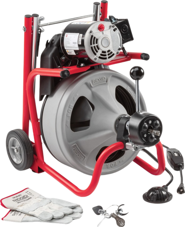 Rıdgıd 27033 K-400 Tamburlu Kanal Açma Temizleme Makinesi - Image 1