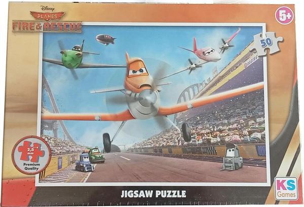 Planes 50 Parça Disney Fire And Rescue Çocuk Puzzle - Image 1