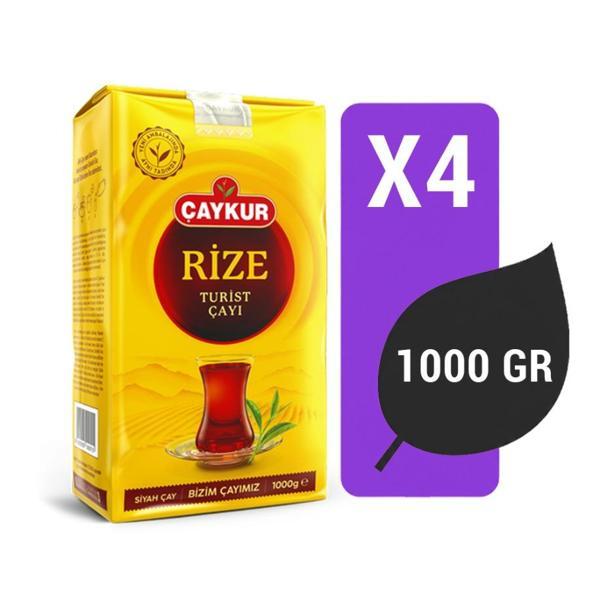 Çaykur Rize Turist Çayı 1000 gr x 4 Adet - Image 1