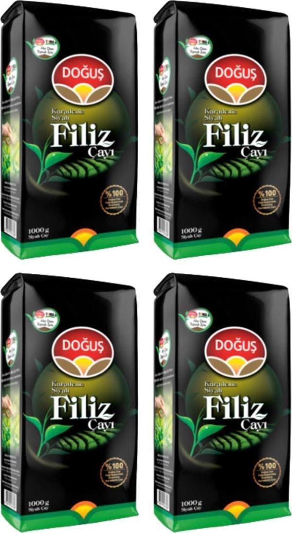 Doğuş Filiz Çayı 1000 gr x 4 Adet - Image 1