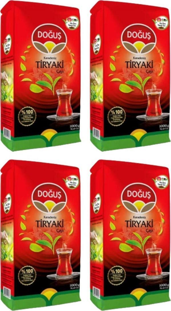 Doğuş Tiryaki Çayı 1000 gr x 4 Adet - Image 1