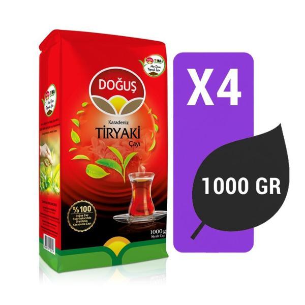 Doğuş Tiryaki Çayı 1000 gr x 4 Adet - Image 1