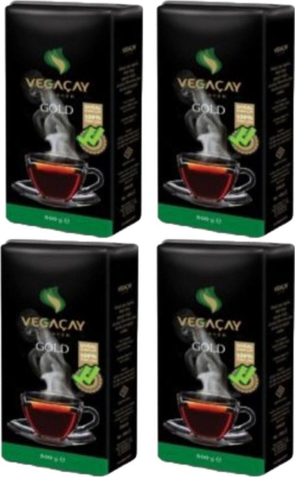 Vega Çay Altındem Gold Çay 1000Gr x 4 Adet - Image 1