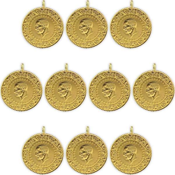 Rima Gold 10 Adet Çeyrek Altın Yeni Tarihli Set - Image 1