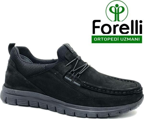 Forelli Tanza Hakiki Deri Ortopedik Comfort Tımbır Erkek Casual Ayakkabı - Image 1