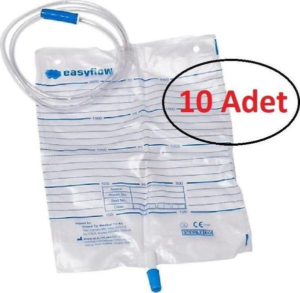 Musluklu Steril Idrar Torbası 2000 Ml ( 10'ui Paket ) - Image 1