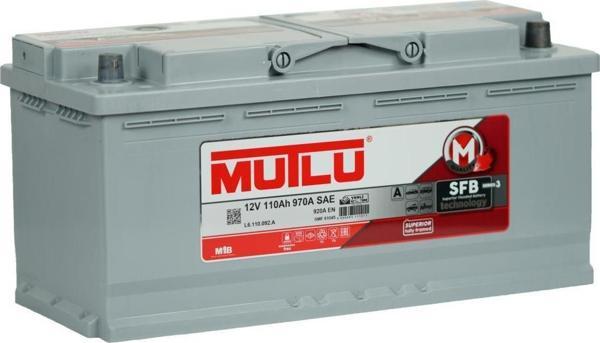 Mutlu 12 Volt 110 Amper SFB  Üretim Yılı: 2025 - Eski Akü İadesiz - Image 1