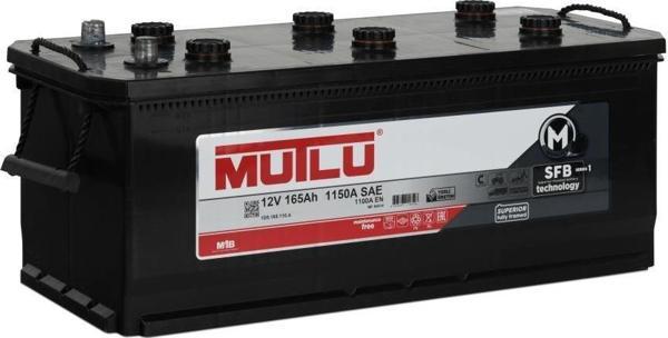 Mutlu 12 Volt 165 Amper Üretim Yılı: 2024 - Eski Akü İadesiz - Image 1