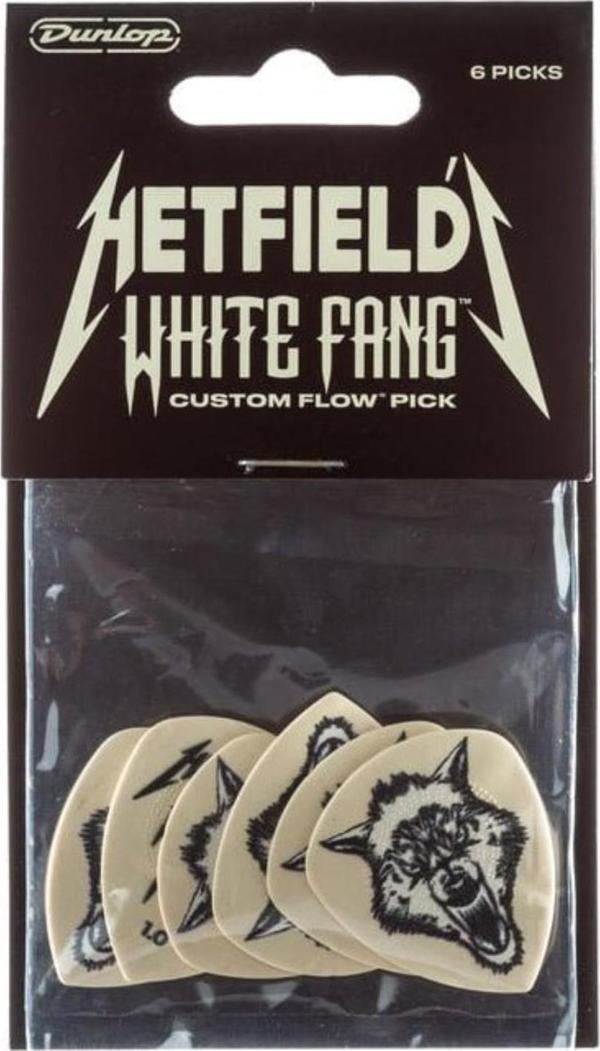 Jim Dunlop YJMP01WH Yngwie Malmsteen Custom Delrin 6lı Paket Pena (1.5 mm) - Image 1