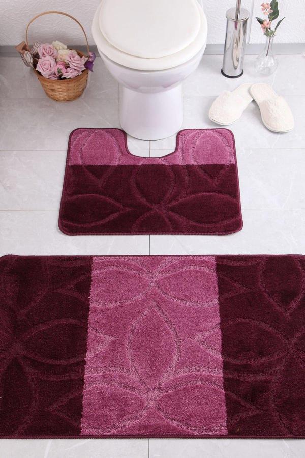 Confetti Erdek 50X60 Cm Bq Patlıcan Banyo Halısı - Image 1