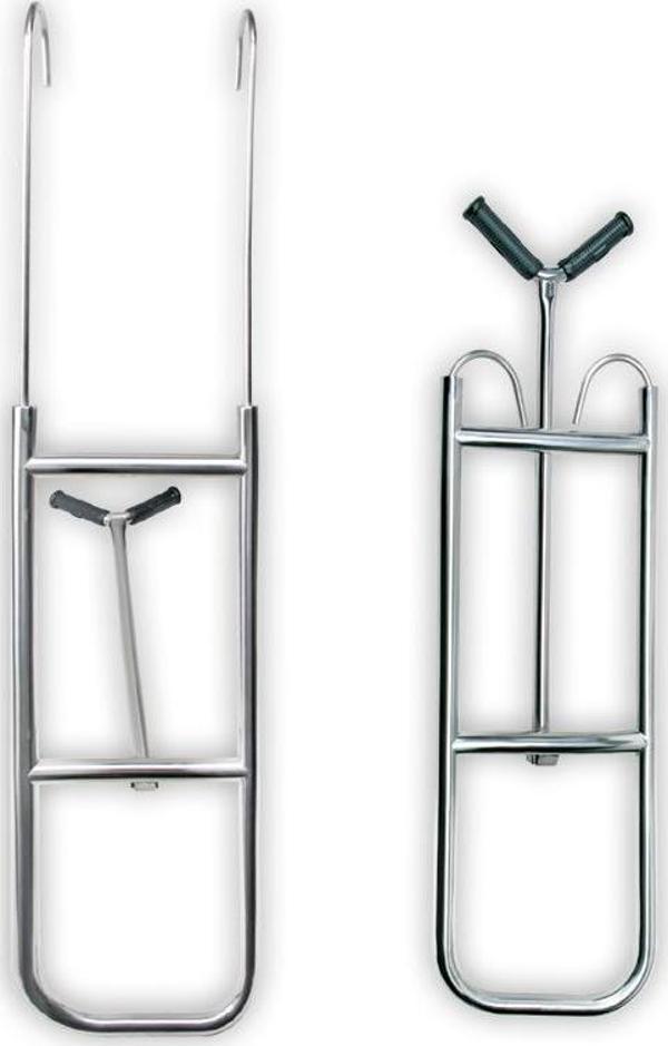 Lalizas Burun Merdiveni, Paslanmaz, 3 Bas., Inox 316, 225x1060Mm - Image 1