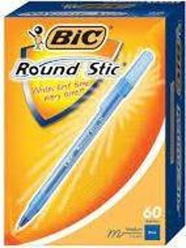 Bic Round Stick Tükenmez 120'li Kalem-Mavi - Image 1