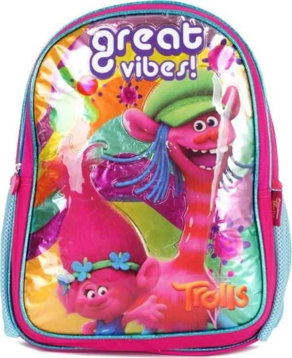 Hakan Çanta Trolls Çocuk Turkuaz Okul Çantası 89088 - Image 1