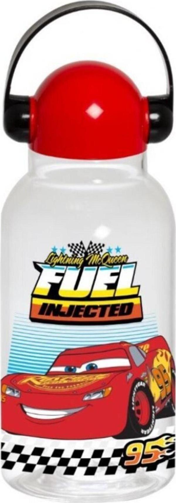 Herevin Beyaz Cars Fuel Baskılı Matara 460 ml - Image 1