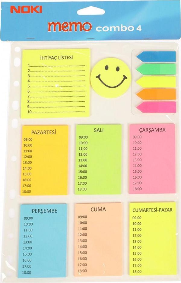 Noki Postit Memo Combo 4 - Image 1