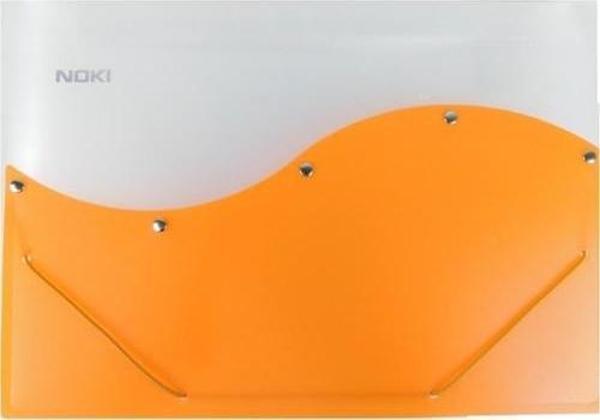 Noki S Seri Lastikli 12 Bölmeli Dosya Turuncu - Image 1