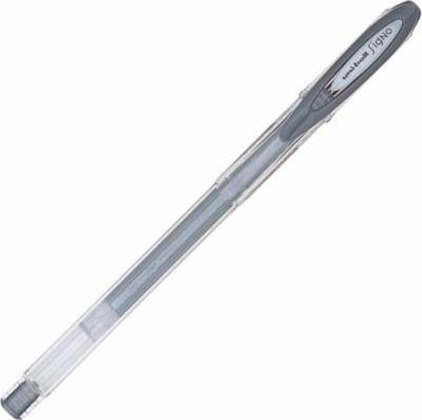 Uni-Ball Signo Noble Metal Jel Kalem Gümüş 0.8 UM-120NM - Image 1