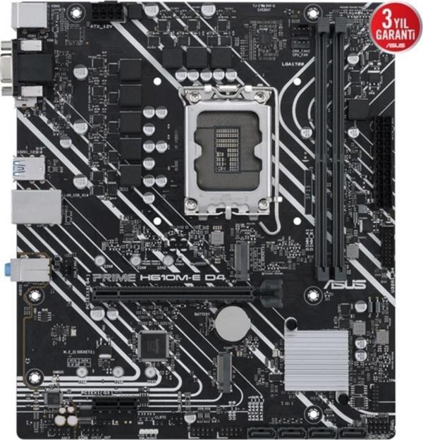 ASUS Prime H610m-e D4 Csm 1700p Vga Hdmi Dp - Image 1