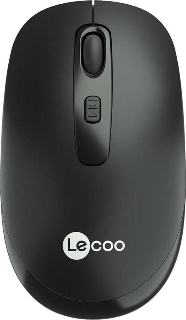 Lecoo Lenovo Ws205 Kablosuz 1600dpı 4 Tuşlu Optik Mouse Siyah - Image 1