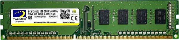 TwinMOS Ddr3 4gb 1600mhz 1.5v Desktop Ram - Image 1