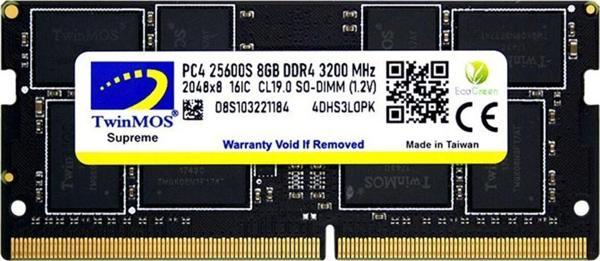 TwinMOS Ddr4 8gb 3200mhz Notebook Ram - Image 1