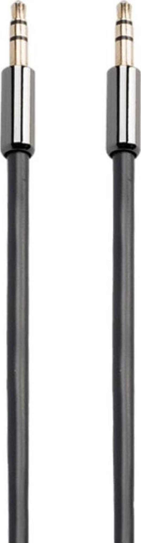 Ttec 2AK01 3.5mm Stereo Premium Ses Kablosu 1 Metre Siyah - Image 1