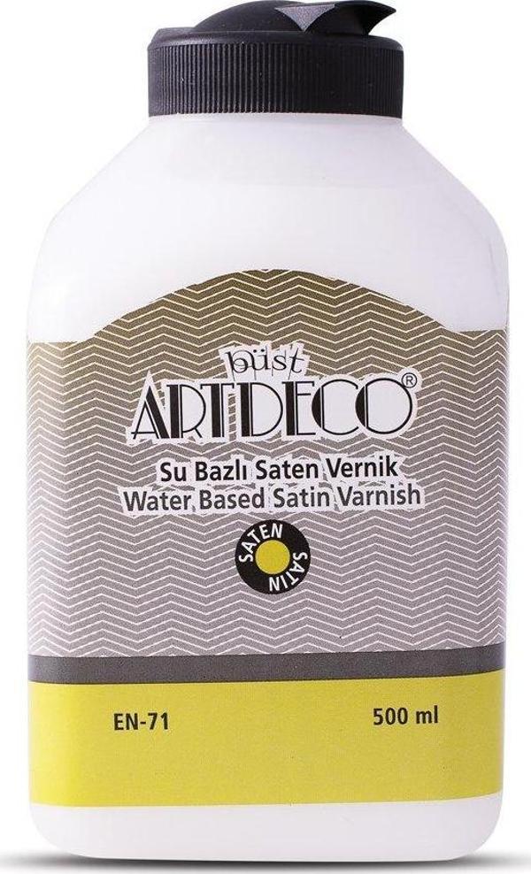 Artdeco Su Bazlı Saten Vernik 500 Ml - Image 1