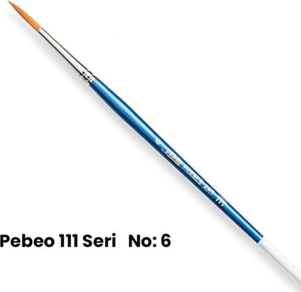 Pebeo Golden Sentetik Suluboya Fırçası Mavi 111/6 - Image 1