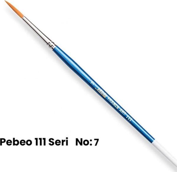 Pebeo Golden Sentetik Suluboya Fırçası Mavi 111/7 - Image 1
