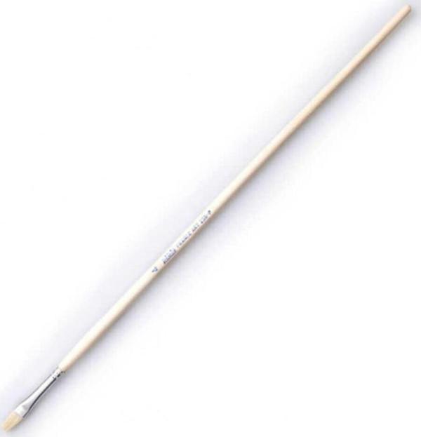 Pebeo Uzun Kıl Yağlı Boya Fırçası Beyaz  258F/4 - Image 1