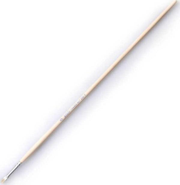Pebeo Uzun Kıl Yağlı Boya Fırçası Beyaz 258F/0 - Image 1