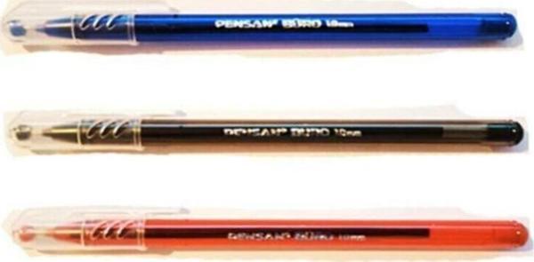 Pensan Büro 1.0 Mm Tükenmez Kalem 3'lü Set - Image 1