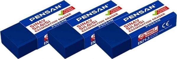 Pensan Sınav Silgisi Orta Boy 3 Adet - Image 1