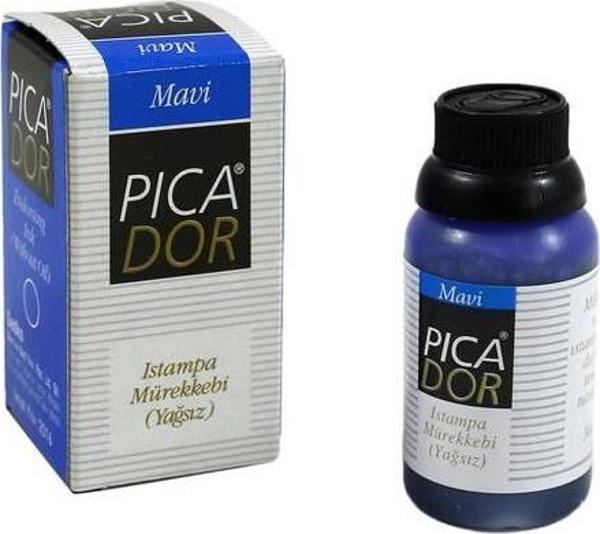 Picador 30cc Istampa Mürekkebi Mavi - Image 1