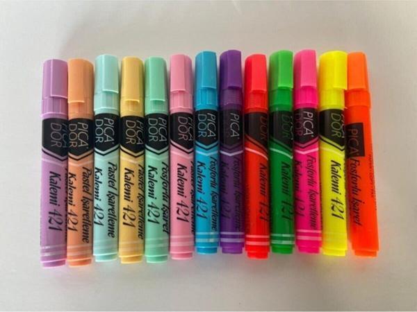 Picador Fosforlu Işaretleme Kalemi 13 Renk Set - Image 1
