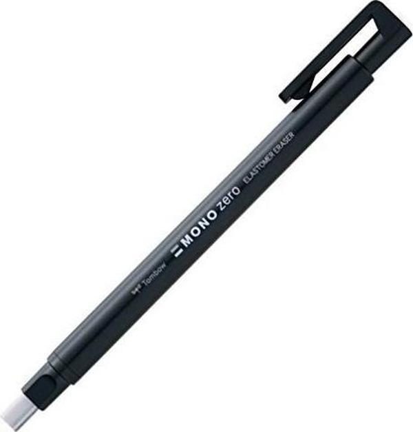 Tombow Zero Basmalı Kalem Silgi 2,5x5mm - Siyah 195335 - Image 1